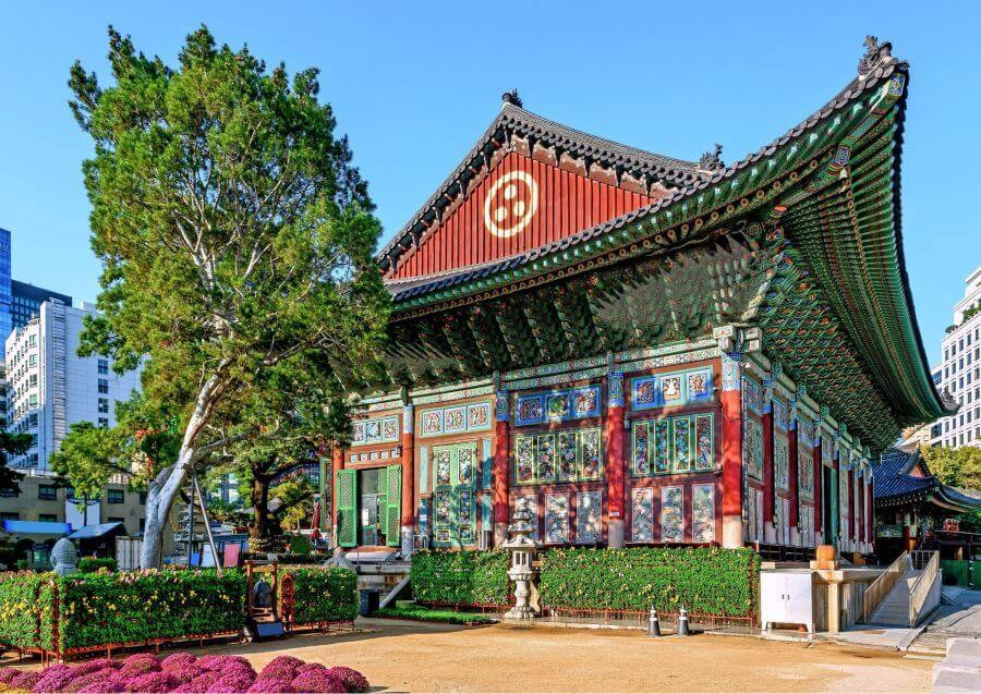 Chùa Jogyesa – Seoul